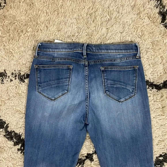 Driftwood Colette Straight Leg Embroidered Hem Jeans - Picture 7 of 10